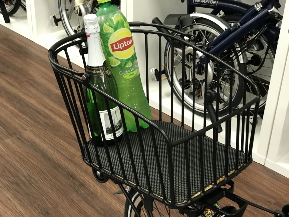 KLICKfix Brompton Rack Shopping Basket C Line und P Line KLICKfix Brompton Rack Shopping Basket C Line und P Line