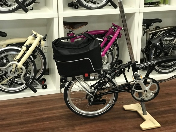 KLICKfix Rack Pack wasserdicht passend für Brompton P Line und C Line