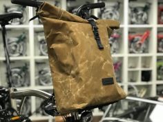LUMABAG THe Urban Traveller Brom Bag Beige Tan inkl Rahmen