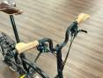 Velospring Brompton Feder Holzgriffe inkl Lenker schwarz Set