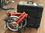 B&W Brompton Foldon Case Koffer Hartschale mit 2 Rollen