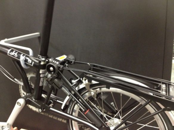 Brompton Gepäckträger schwarz einzeln als Ersatzteil Brompton Gepäckträger schwarz einzeln als Ersatzteil