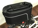 KLICKfix Tern/Dahon Gepäckträgertasche wasserdicht 10 Liter mit Rollverschluß und Schnellbefestigung