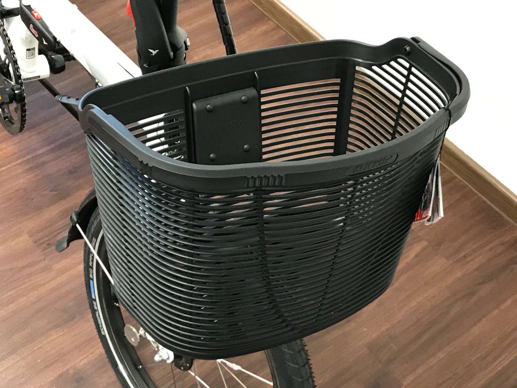 KLICKfix Hold On Basket Einkaufskorb vorne Kunststoff Groß 18 Liter