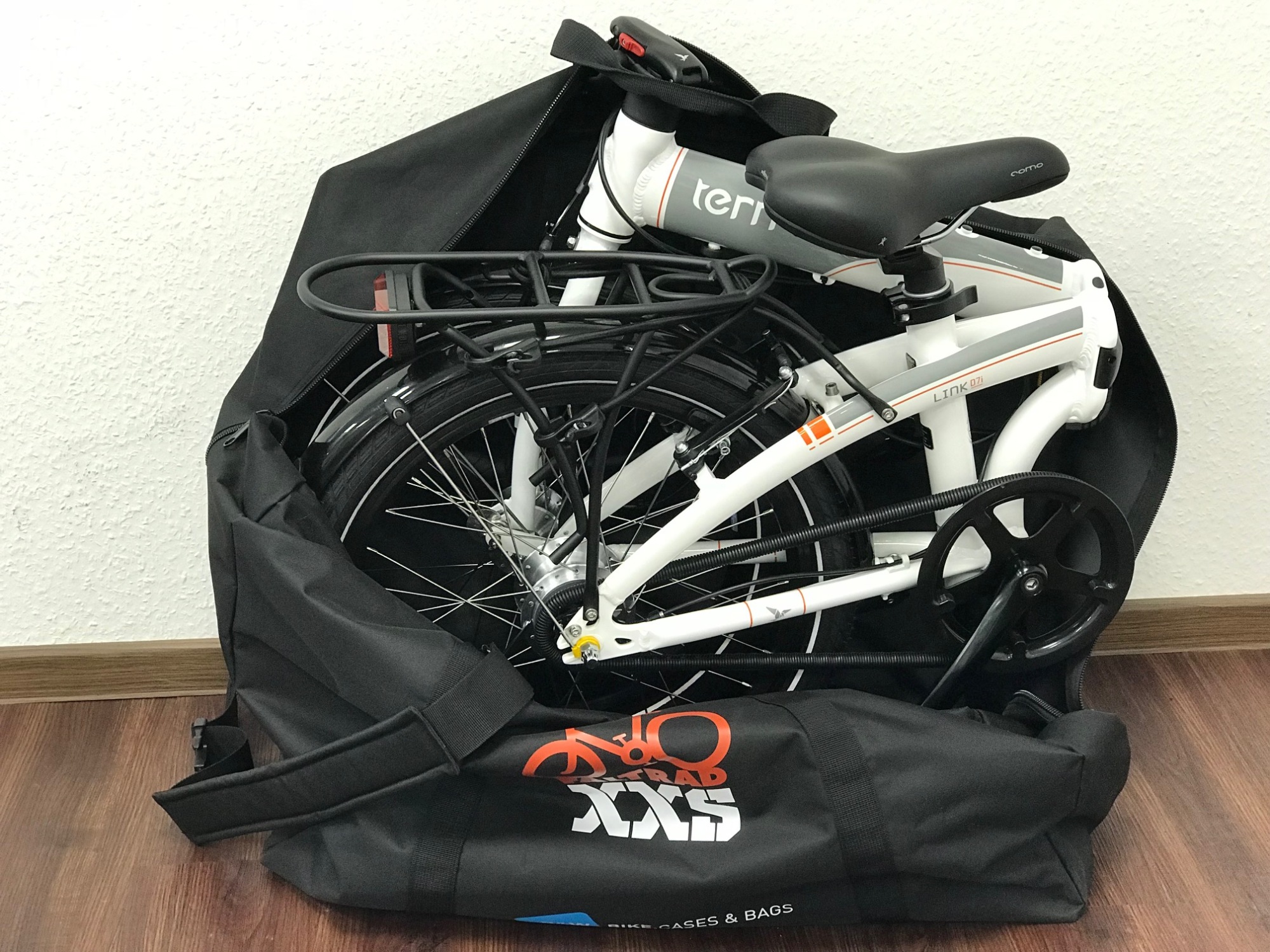 Tern Transport Tasche Stow Bag Cover Fahrrad Aufbewahrung Abdeckung Faltrad Rad 
