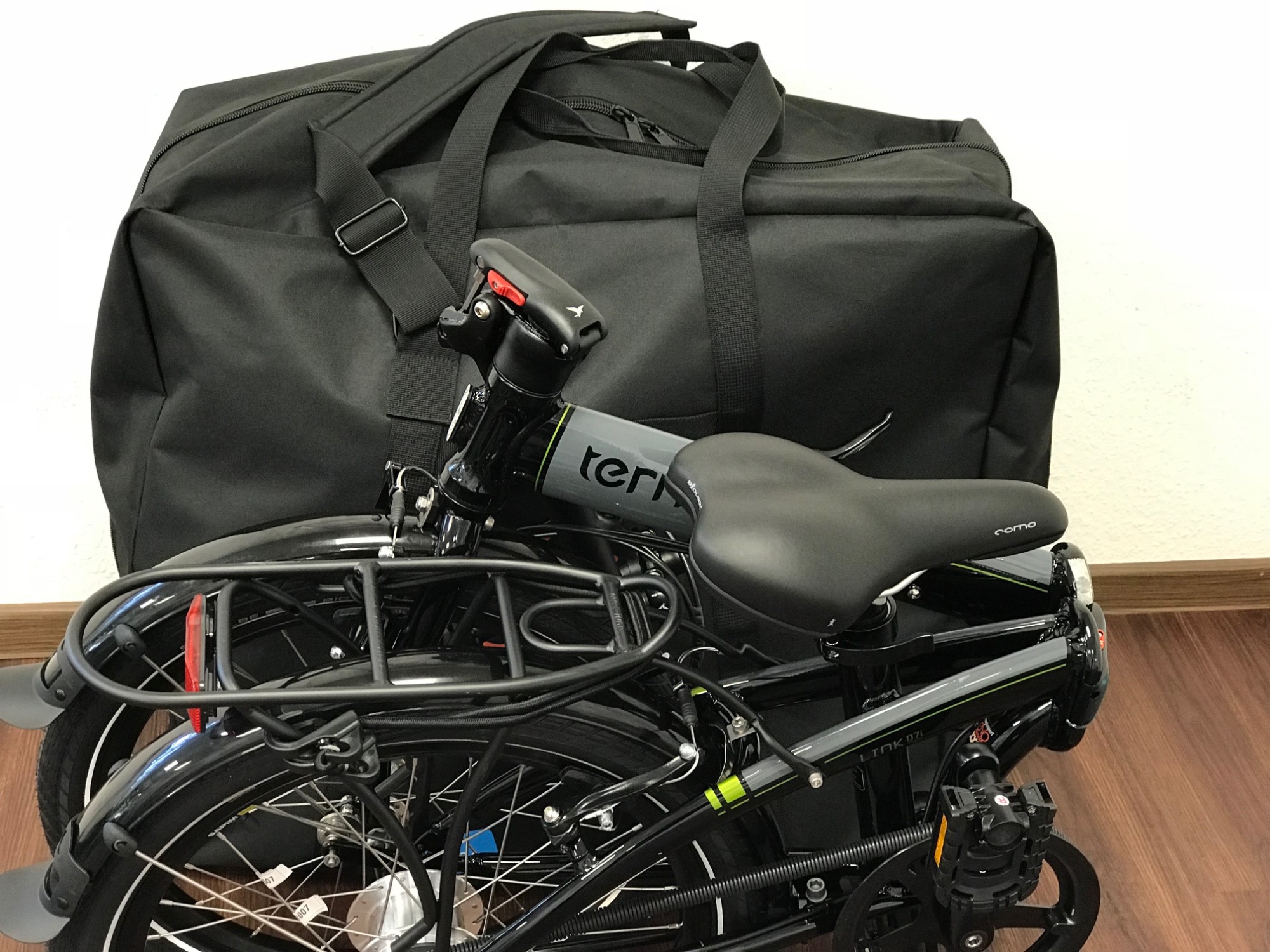 Tern Transport Tasche Stow Bag Cover Fahrrad Aufbewahrung Abdeckung Faltrad Rad 