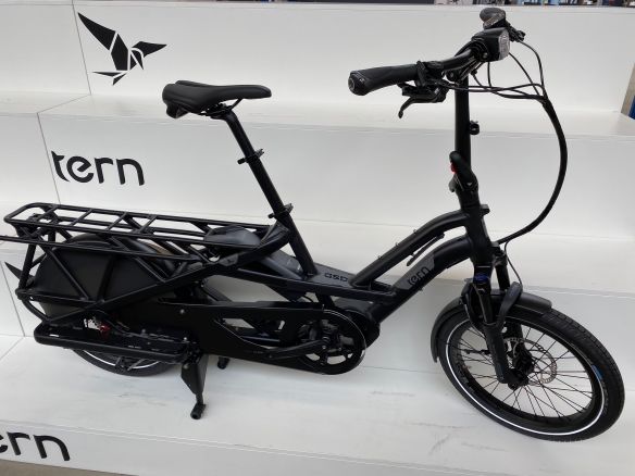 Tern GSD S10 Lastenrad Schwarz Mod.24 Aktion Frachtfrei