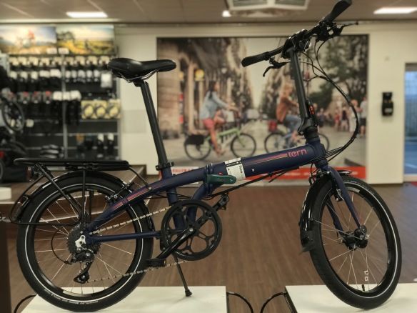 Tern Link D8 Licht Blau Restposten