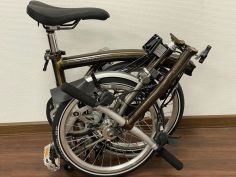 Brompton 6-Gang Superlight Black Lacquer