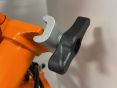 Brompton Hinge Clamp Knebel Aluklemmstück inkl. Schraube silber