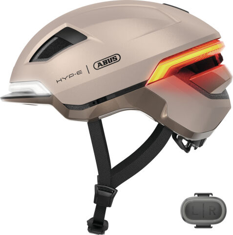Abus HYP-E Smart Helm - Champagne Gold M / 54-58cm