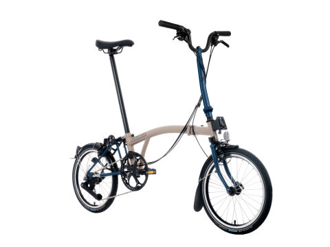Brompton C Line 2 Farbig Dune Sand/Ocean Blau