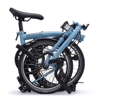 Brompton C Line 4-Gang Cloud Metallic M-Lenker