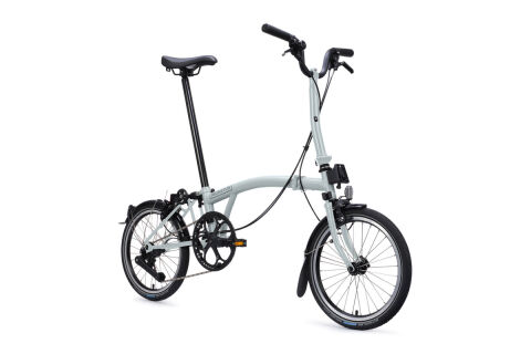 Brompton C Line 4-Gang Lunar Ice M-Lenker