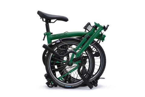 Brompton C Line 4-Gang Racing Green Mittlerer Lenker