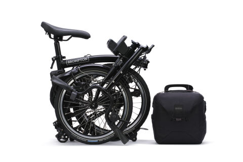 Brompton New Electric C Line (ab 13,8 kg) Matt Black M-Lenker