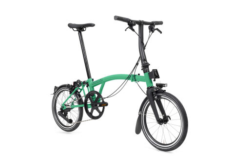 Brompton New P Line 12-Gang Palm Green Bottle S-Lenker