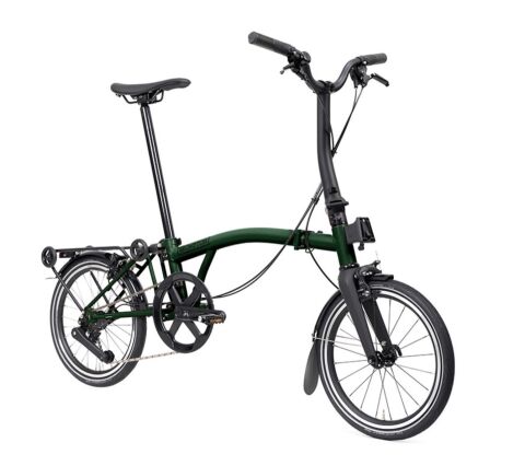 Brompton New P Line 4-Gang Racing Green M-Lenker