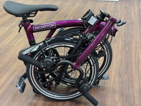 Brompton New P Line 4-Gang Amethyst Lacquer M Lenker