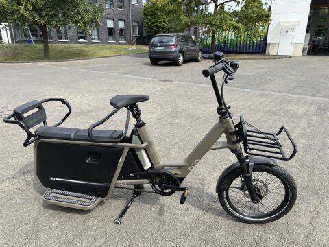 QiO Long CLAx mit Federgabel Dark Olive - Matt Finish