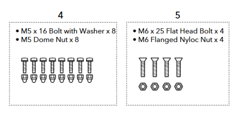 XXS Schraubenset Passend Tern Clubhouse Gen. 3