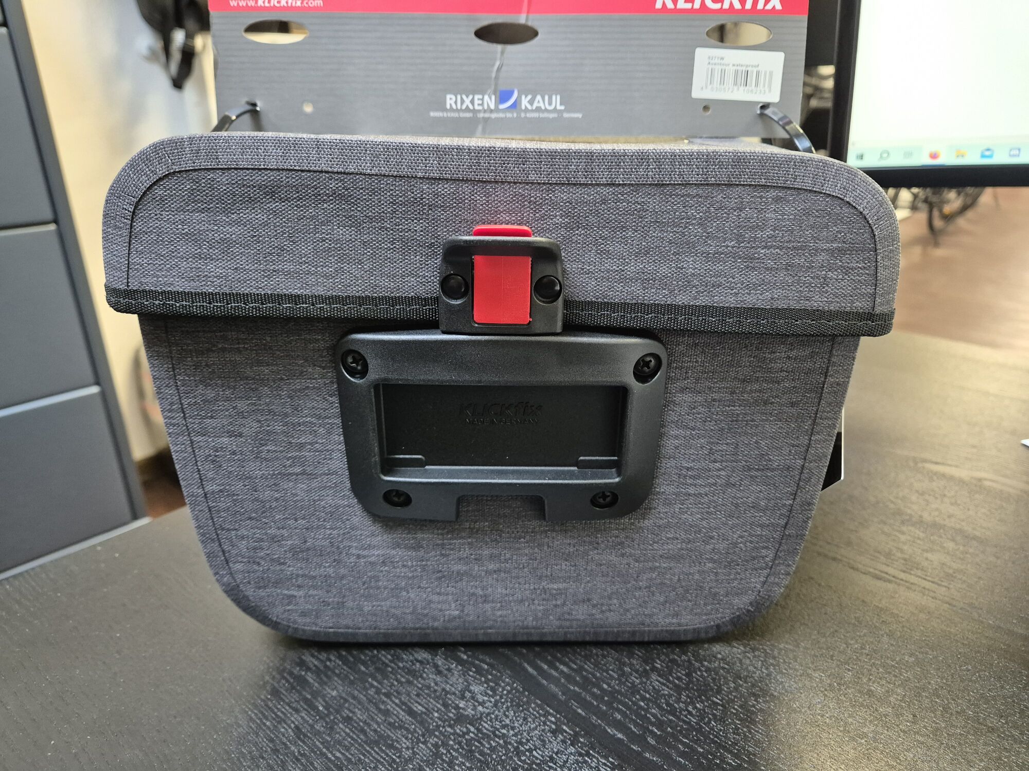 Bolsa de manillar Klickfix Aventour Negra | Alltricks.es