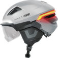 Abus HYP-E ACE Smart Helm - Gleam Silver S / 51-55cm