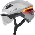 Abus HYP-E ACE Smart Helm - Gleam Silver S / 51-55cm