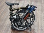 Brompton 50 Jahre Edition 12 Gang Tiefer Lenker Lacquer schwarze Anbauteile