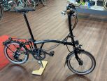 Brompton C Line 12-Gang Matt Black Andros Comfort Lenker