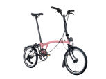 Brompton C Line 2 Farbig Flamingo Pink/Schwarz