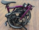 Brompton C Line 4-Gang Amethyst Lacquer M-Lenker