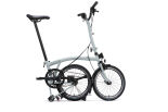 Brompton C Line 4-Gang Lunar Ice H-Lenker