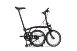 Brompton C Line 4-Gang Red Plum S-Lenker