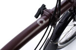 Brompton C Line 4-Gang Red Plum S-Lenker