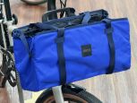 Brompton Electric Basket Large Blau