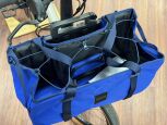 Brompton Electric Basket Large Blau