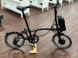 Brompton Electric C Line 4-Gang Schwarz Hoher Lenker