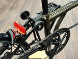 Brompton Electric C Line Explore (12Gang) Black Lacquer Mittlerer Lenker