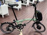 Brompton Electric C Line Explore (12Gang) Matcha Green Hoher Lenker