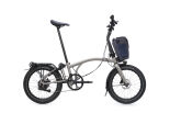 Brompton New Electric G Line City+ Traildust White