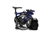 Brompton Electric P Line Explore (12-Gang) Bolt Blue Mittlerer Lenker