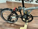 Brompton Electric P Line 4-Gang Storm Grey Hoher Lenker