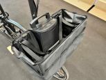 Brompton Elektrik Basket Einkaufskorb Tasche Dunkelgrau 22 Liter