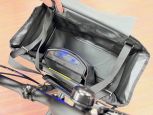 Brompton Elektrik Basket Einkaufskorb Tasche Dunkelgrau 22 Liter