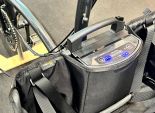 Brompton Elektrik Basket Einkaufskorb Tasche Dunkelgrau 22 Liter