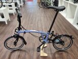Brompton C Line Explore Cloud Blue/Schwarz Tiefer Lenker