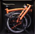 Brompton Explore Fire Coral Mittlerer Lenker MY23