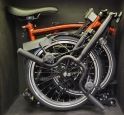 Brompton Explore Flame Lacquer Mittlerer Lenker