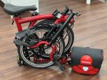 Brompton Explore House Red Edition inkl Ortlieb Bag